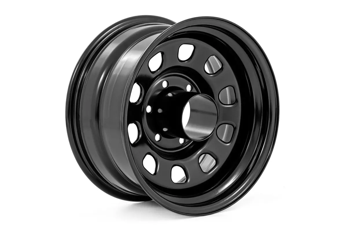 Steel Wheel | Black | 17X9 | 5X5 | 3.30 Bore | -12 1