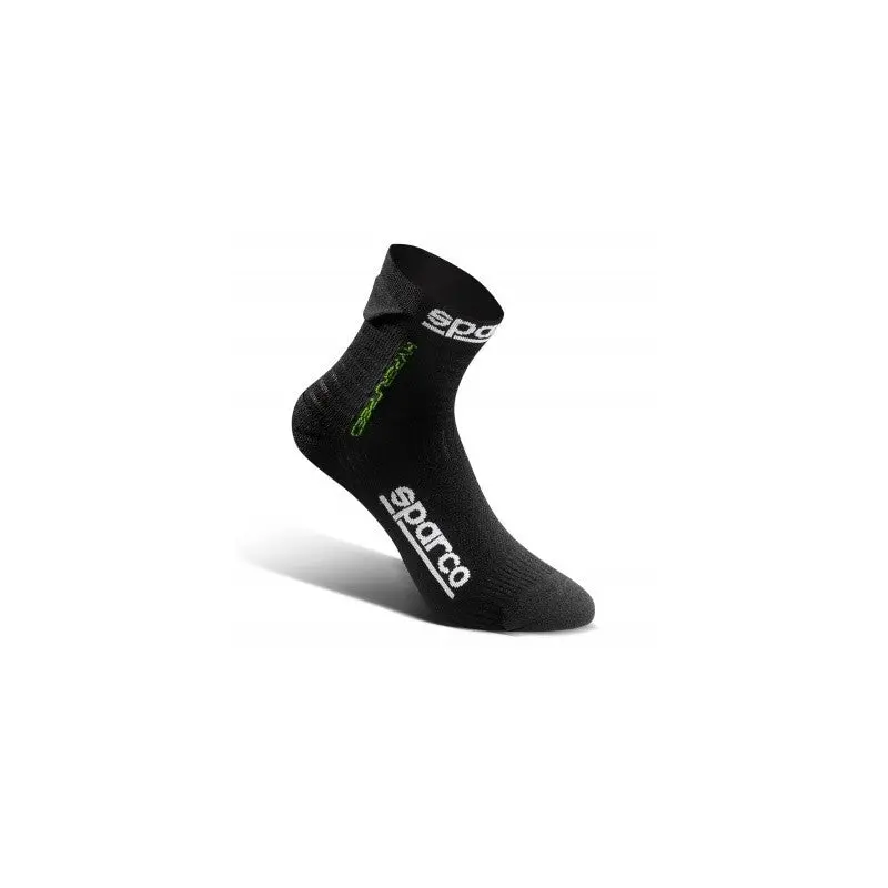 Calcetines Hiperspeed Negro/Verde 1