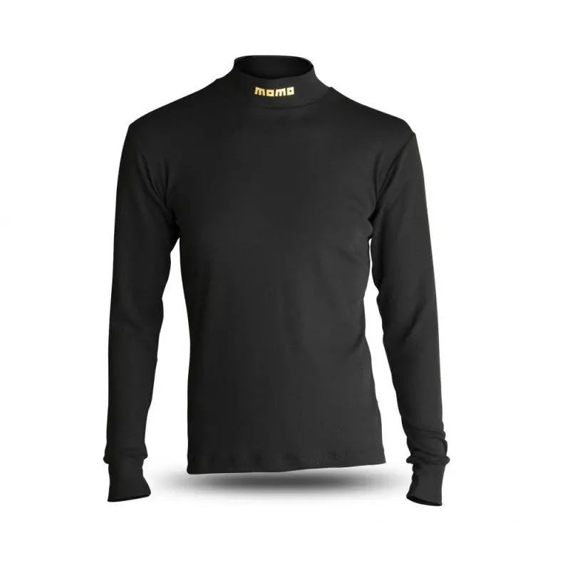 Camiseta Interior High Colar Comfort Tech Negro 1