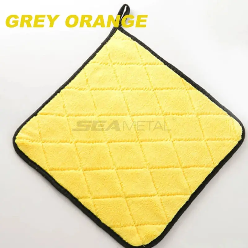 Ultra Soft 16"X16" Car Wash Super Absorbent Microfiber Towel 2