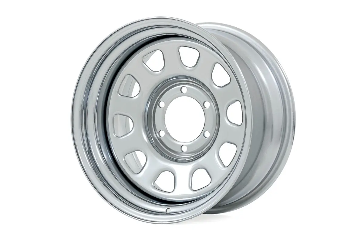 Steel Wheel | Chrome | 17X9 | 5X5 | 3.30 Bore | -12 1