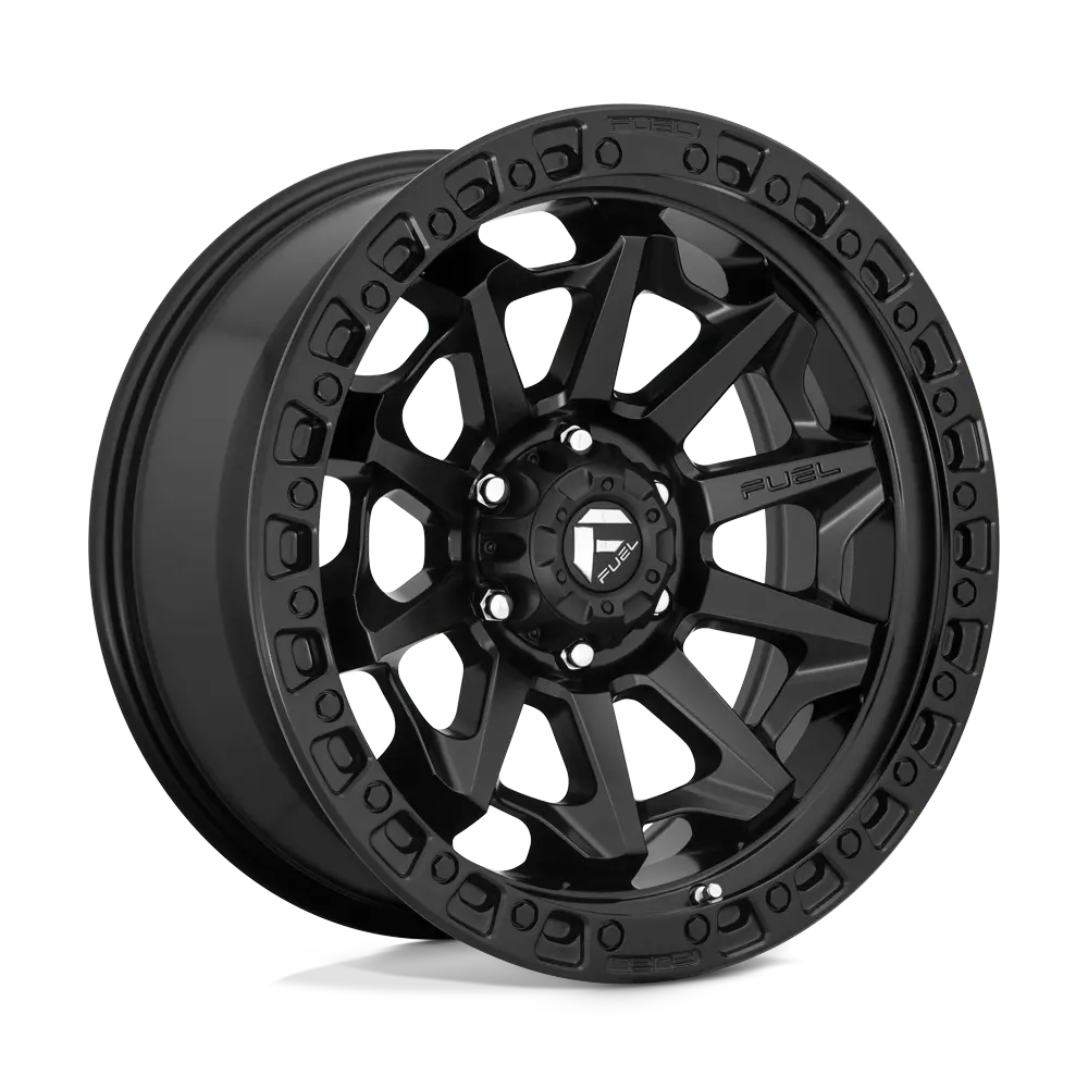 Fuel Off-Road D694 Covert - Matte Black Alloy Wheel *15X8" Et-12 (Jimny Models 2018-Current Xl 5-Door, Glx & Lite 3-Door) 1