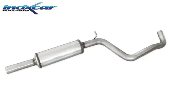 Tubería Central Con Silencioso 70Mm – Volkswagen Golf Mk 8 Gti (Inoxcar) 1