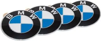 Anagramas Llanta Bmw 64 Mm (Kit 4 Unid) 1