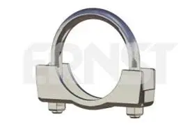 Abrazadera Escape U-Clamp M8x 53,5 1