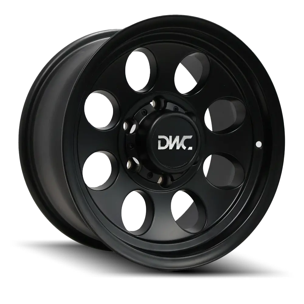 Dynamic Wheel Co. Legend Alloy Wheel - Black *15X8" Et-19 (Jimny Models 2018-Current Xl 5-Door, Glx & Lite 3-Door) 1