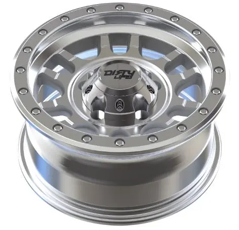 Dirty Life Canyon Pro Sxs Comp - Machined Finish Alloy Wheel *15X7" Et0 (Jimny Models 2018-Current Xl 5-Door, Glx & Lite 3-Door) 2