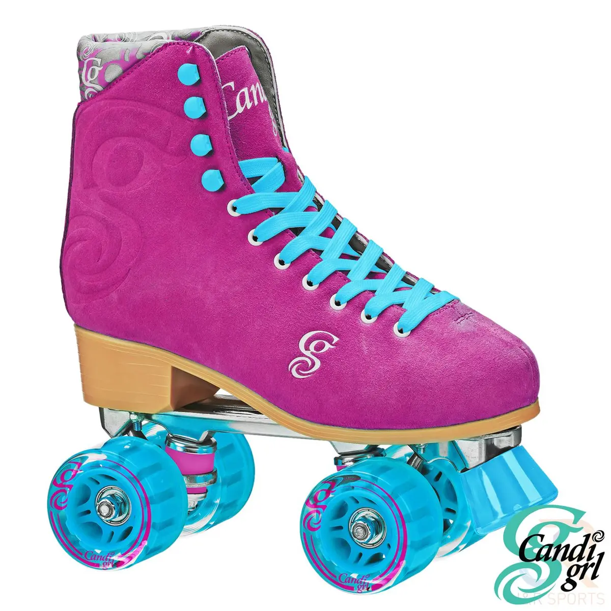 Candi Grl Carlin Quad Skates - Berry 1