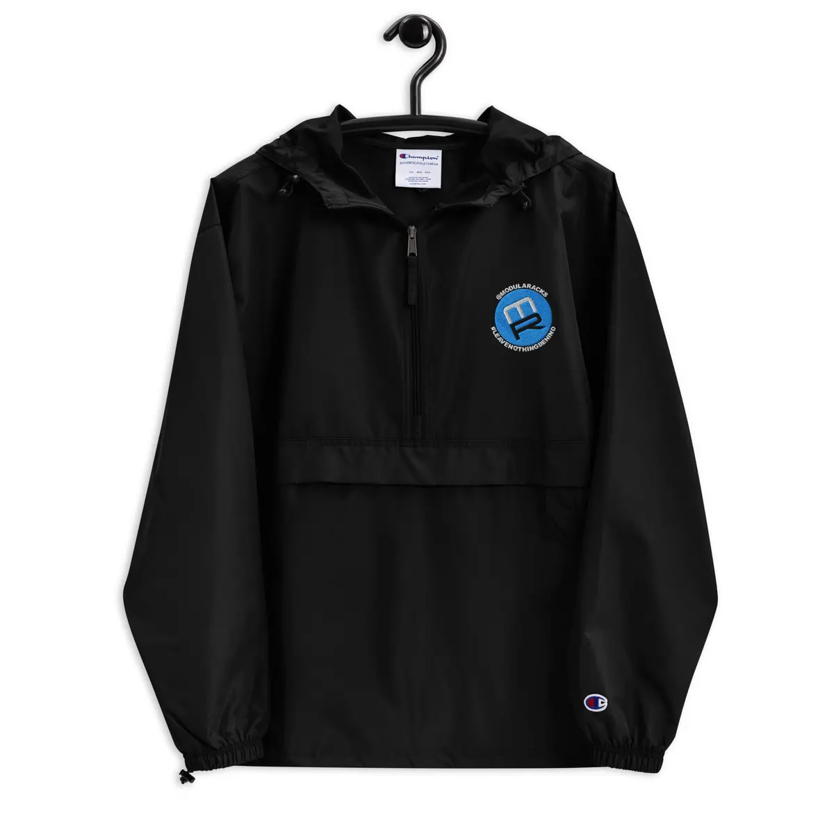 Modula Embroidered Champion Packable Jacket 1