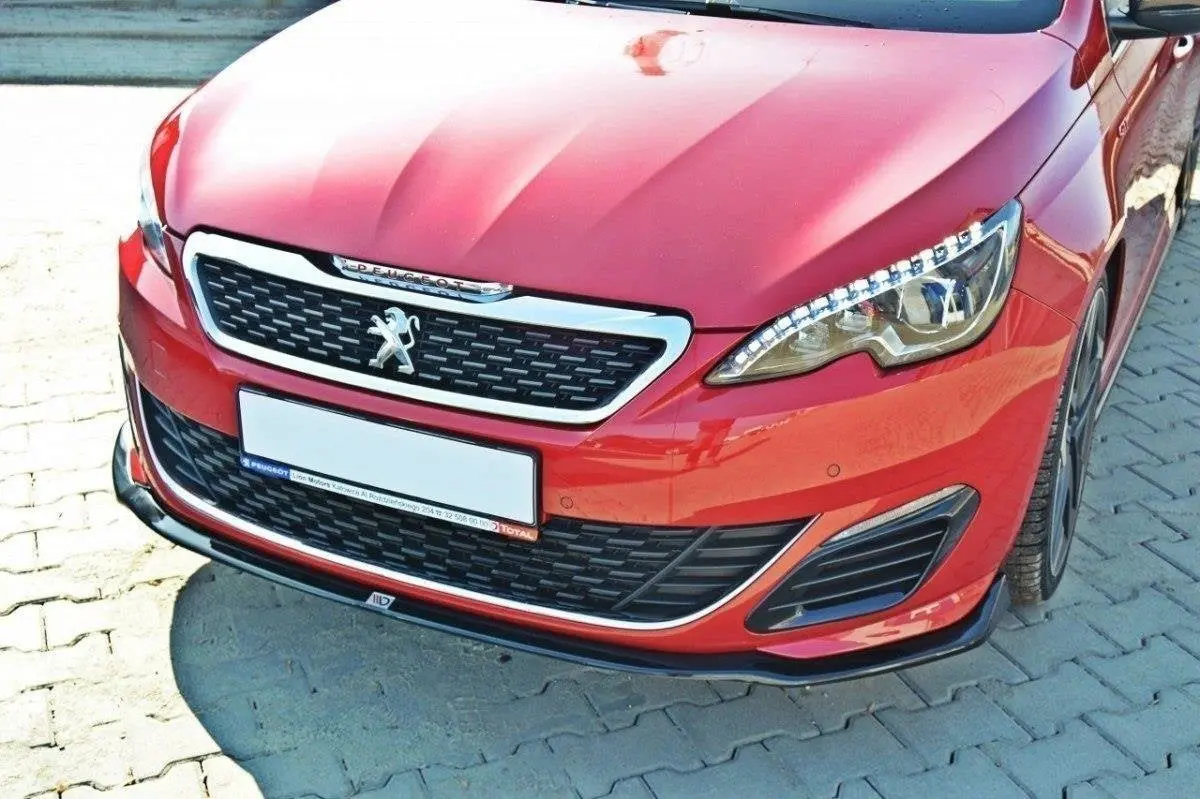 Lip Delantero  V.1 Peugeot 308 Ii Gti - Maxton Design 1