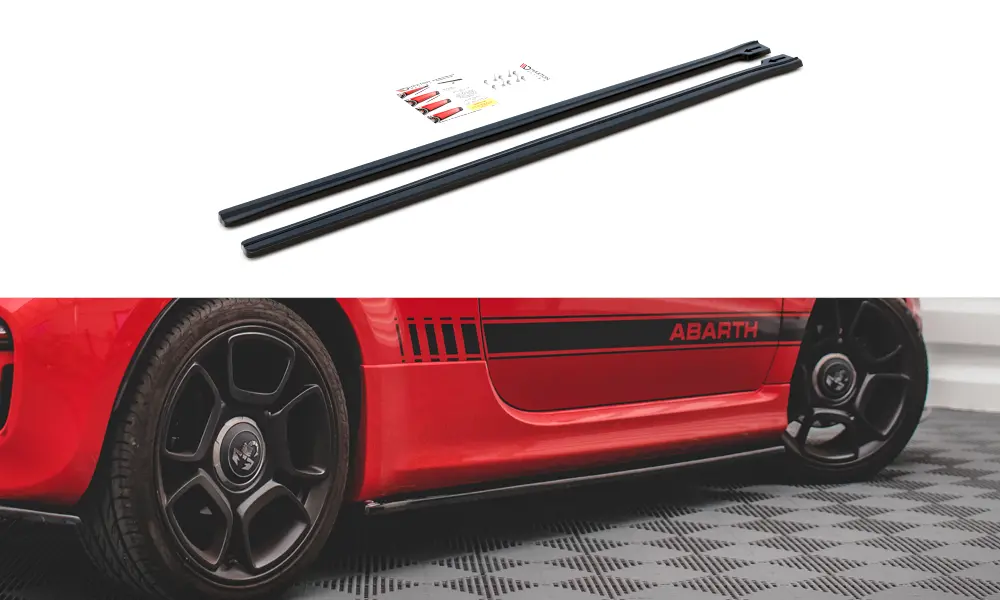 Taloneras Fiat 500 Abarth Mk1 Facelift - Maxton Design 1