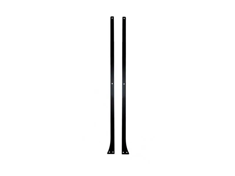 Evo B-Pillar Rockskin Aluminum ( Blk ) 1