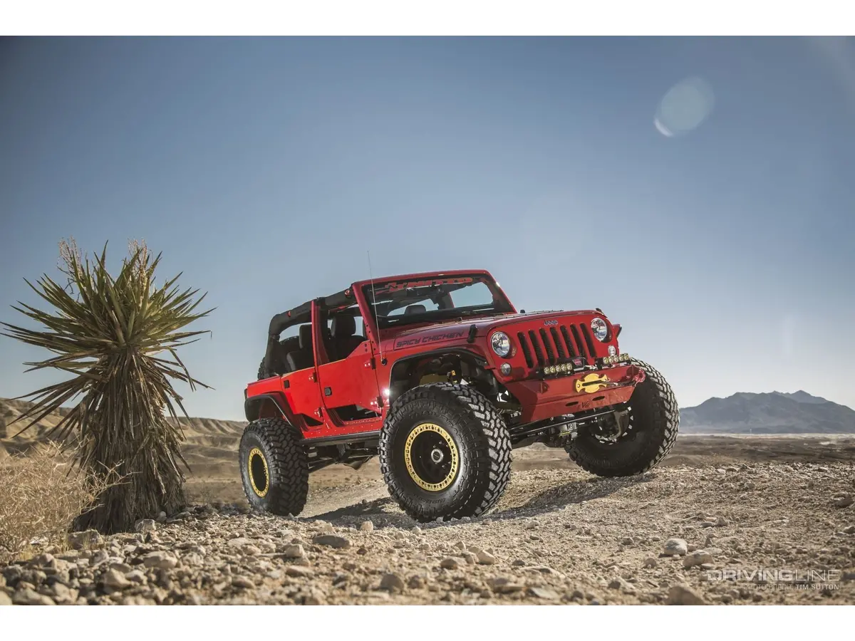 Jeep Wrangler Front And Rear Half Door Package, Jku 2007 - 2018 1