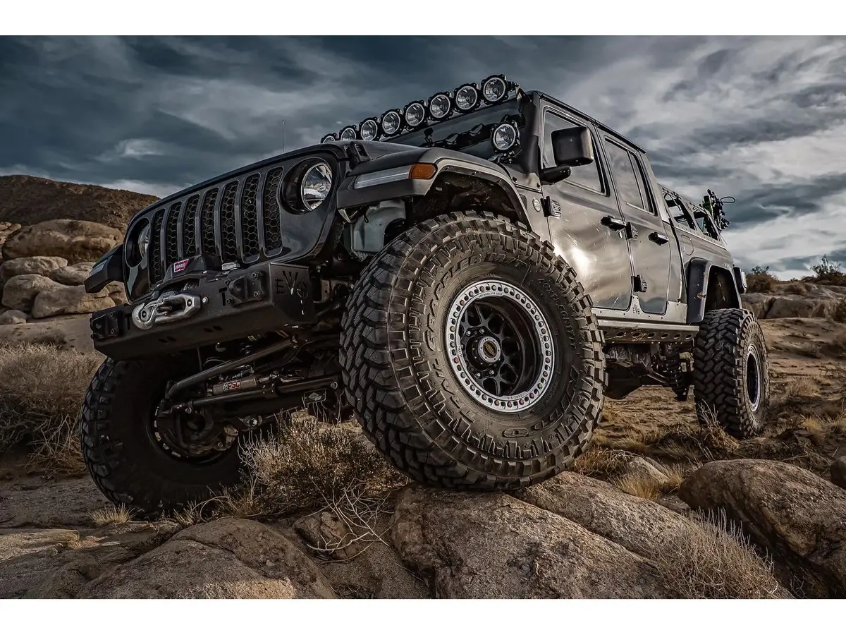 Quarter Pounder Front Winch Bumper For Jeep Wrangler & Gladiator Jk/Jl/Jt 12