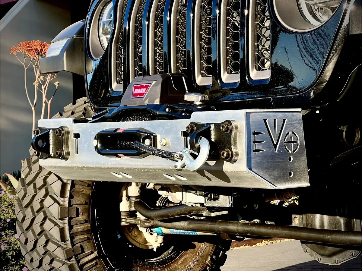 Quarter Pounder Front Winch Bumper For Jeep Wrangler & Gladiator Jk/Jl/Jt 7