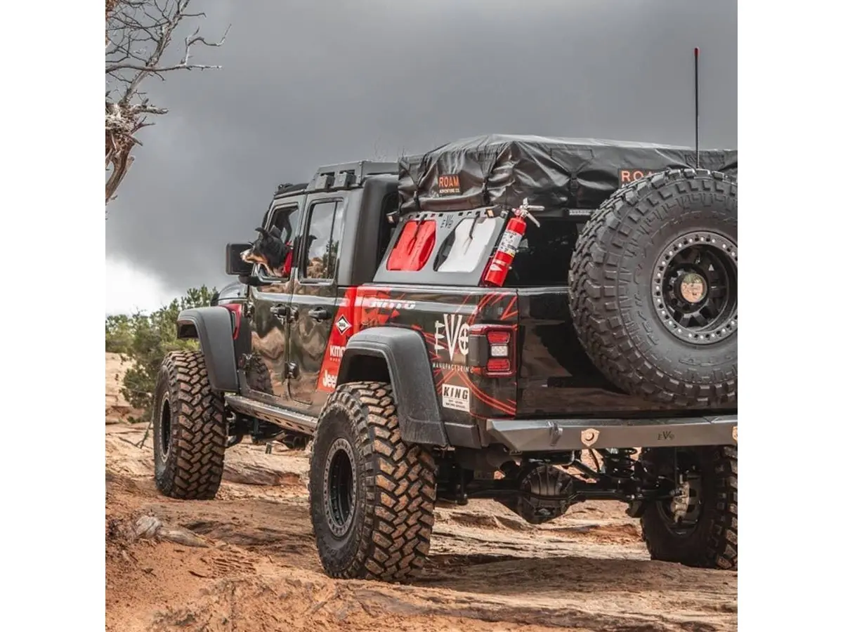 Jt Gladiator Bed Rack For Jt (Bare Metal) 1