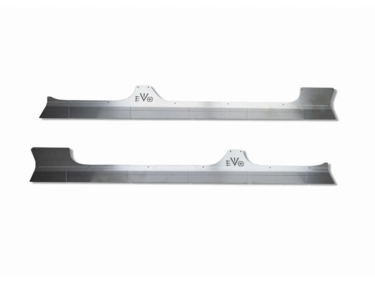 Jeep Wrangler Unlimited Jku Rock Skins Aluminum -Adhesive / Bolt On - 1