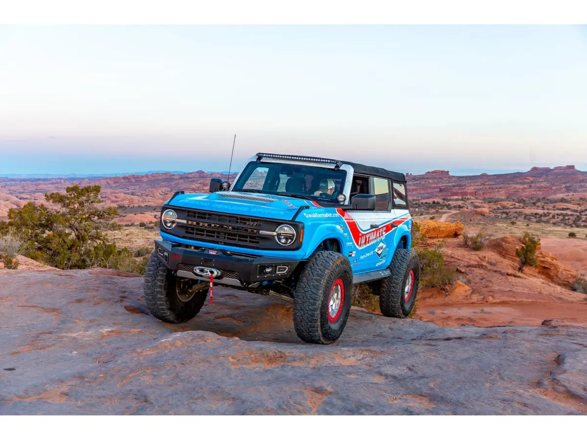 Ford Bronco Enforcer With 2.5 Iinch King Coilover Shocks 2-2.5 Inch Lift 2021 2022 2023 2024 2025 4 Door And 2 Door 2