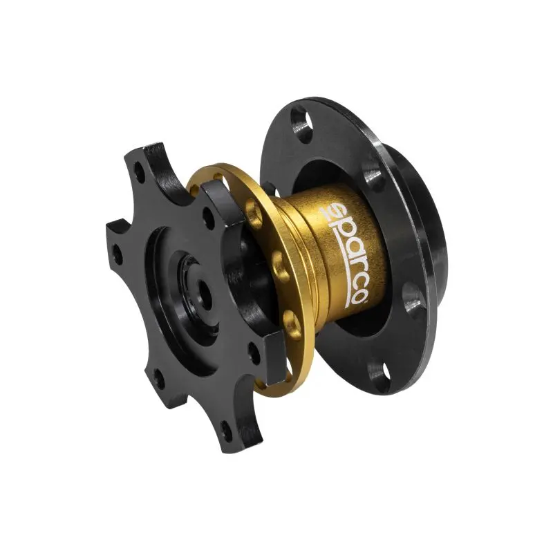 Extractor Quick Release Racing Negro/Amarillo - Sparco 1