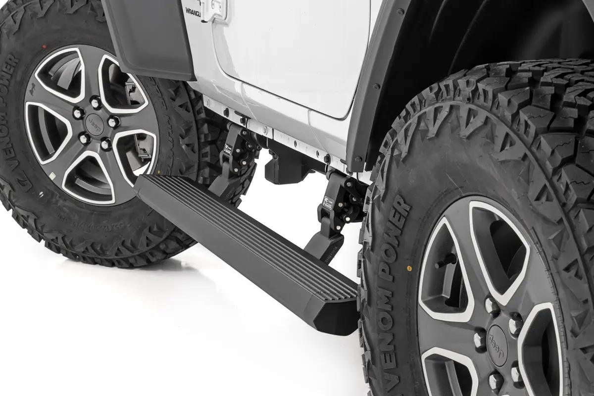 Power Running Boards | Dual Electric Motor | 2 Door | Jeep Wrangler Jl (18-26) 1