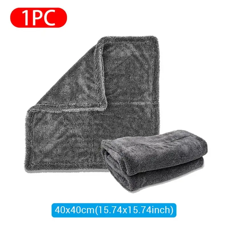 Premium Double-Sided Super Absorbent Microfiber Car Cleaning Towel 6