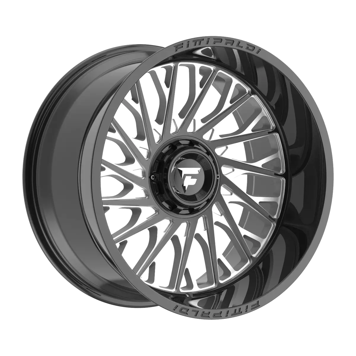 Fittipaldi Offroad Fa08bm 22X12, Pcd 5X5.00/5X5.50, Et -44, Cb 78.1-Gloss Black Milled 1