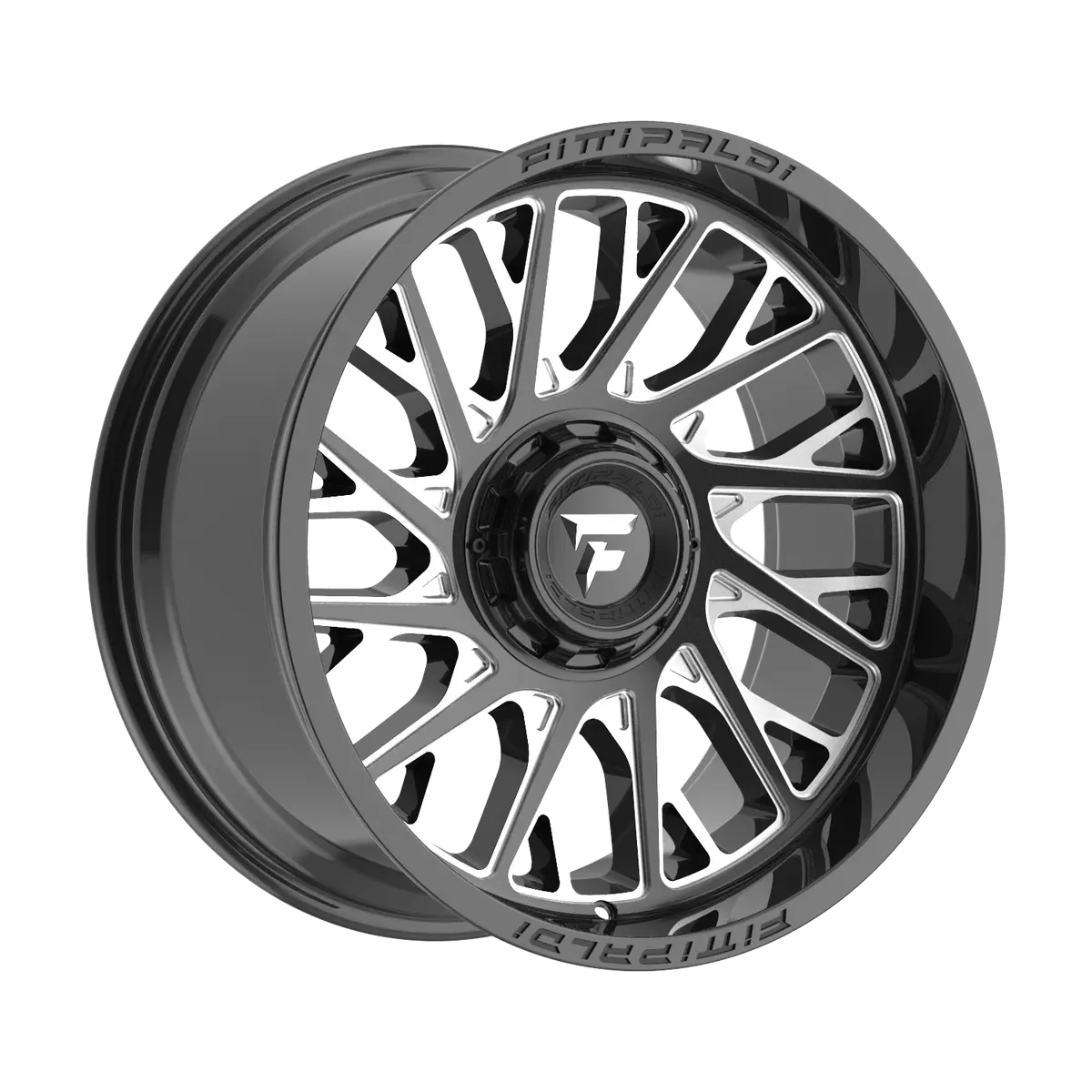 Fittipaldi Off Road Fa08 20X10, Et -19, Pcd 5X5.00/5X135, Cb 87.1-Gloss Black Milled 1
