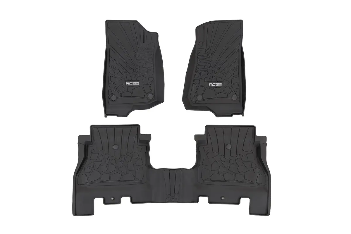 Flex Fit Floor Mats | 4 Door | Jeep Wrangler Unlimited 4Wd (18-26) 1