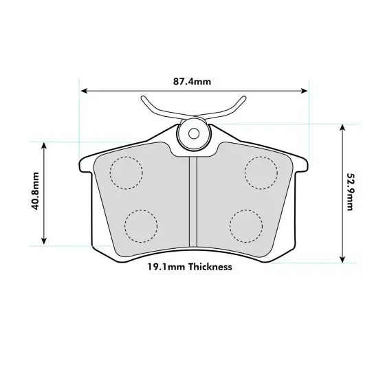 Pastillas Traseras 1192 Pro Race (Pbs Brakes) 1