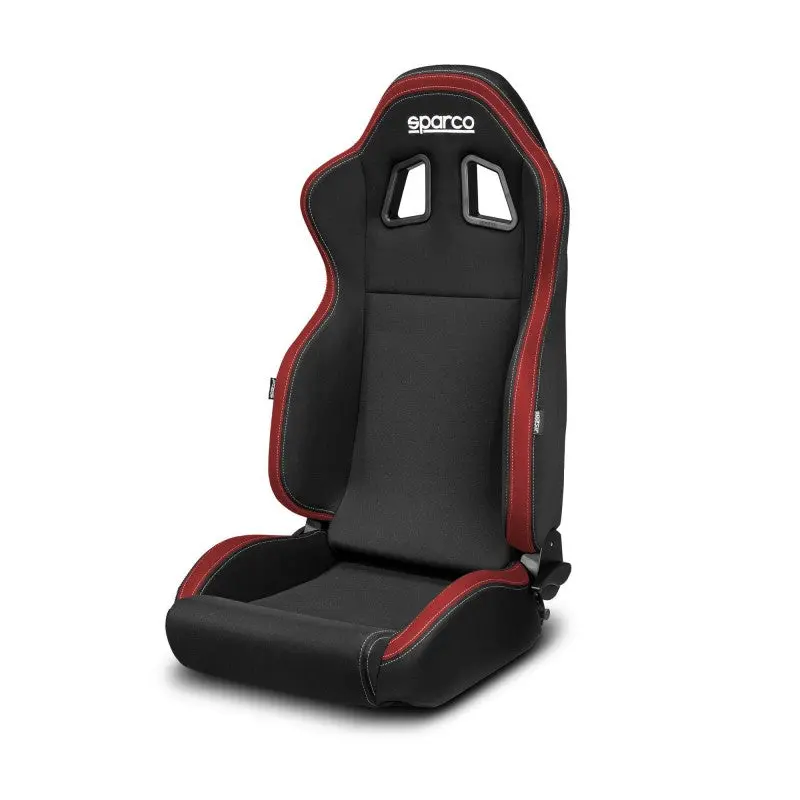 Asiento R100 My2022 Negro/Rojo - Sparco 1