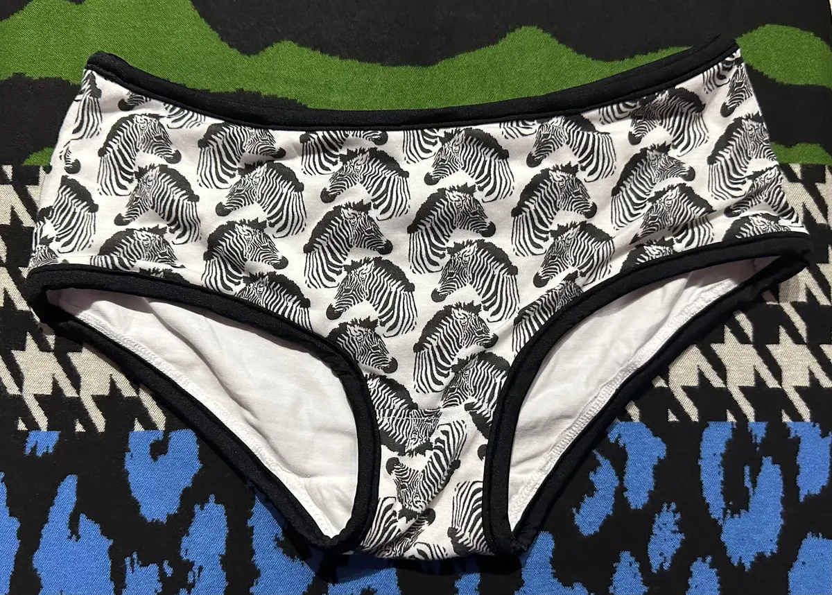 Dude Where's My Pants? Hot Pants - Team Zebra 1
