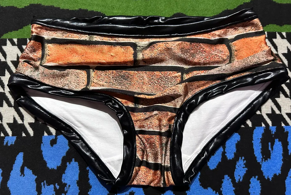 Dude Where's My Pants? Hot Pants - Just Another Brick In The Brace Wall 1