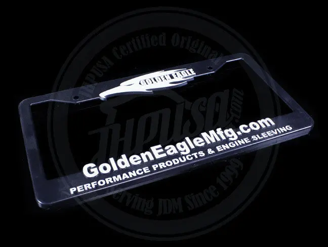 Golden Eagle License Plate Frame 1