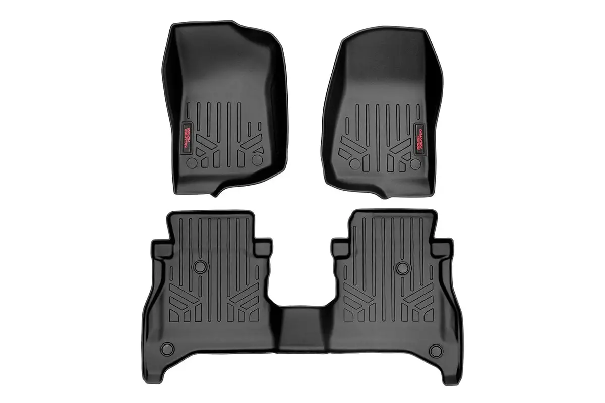 Floor Mats | Fr & Rr | Rr Non-Lock | Jeep Gladiator Jt 4Wd (2020-2025) 1