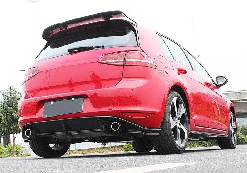Vw Golf Gti Carbon Fiber Diffuser 1