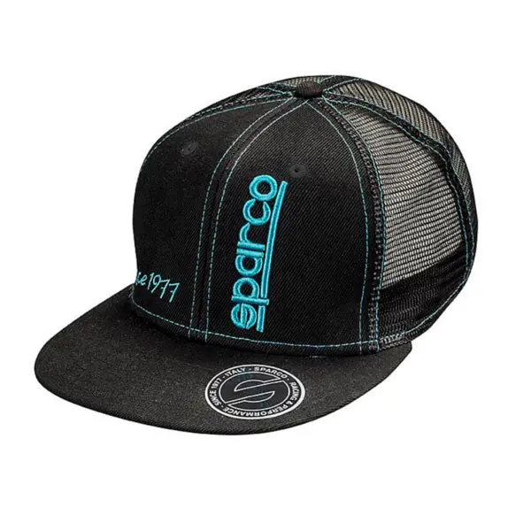 Gorra Sparco - Modelo 1977 - Negro / Azul 1