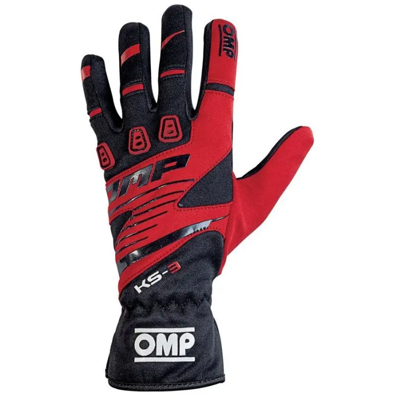 Guantes Ks-3 Rojo/Negro Talla L - Omp 1