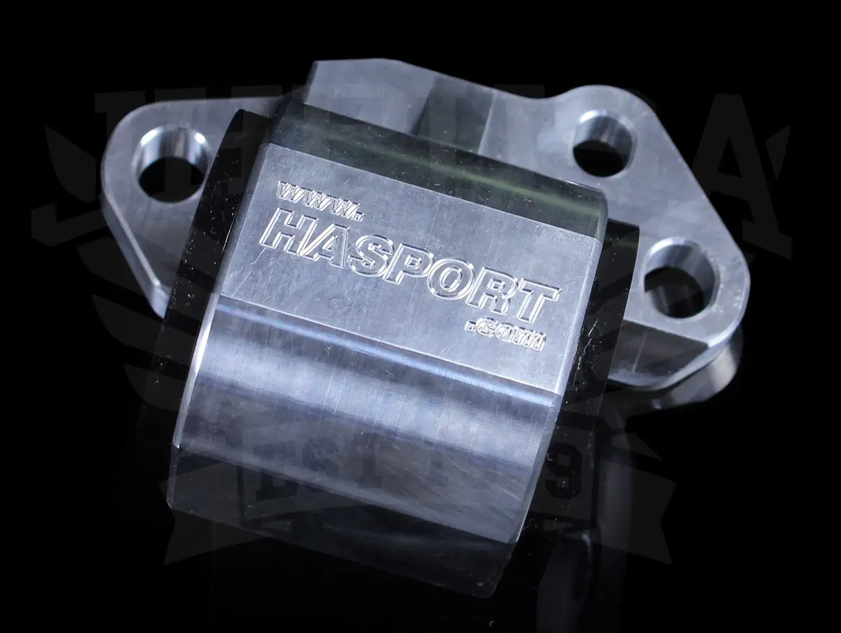 Hasport Billet Right Side Mount (B/D-Series) - 92-95 Civic / 94-01 Integra 2