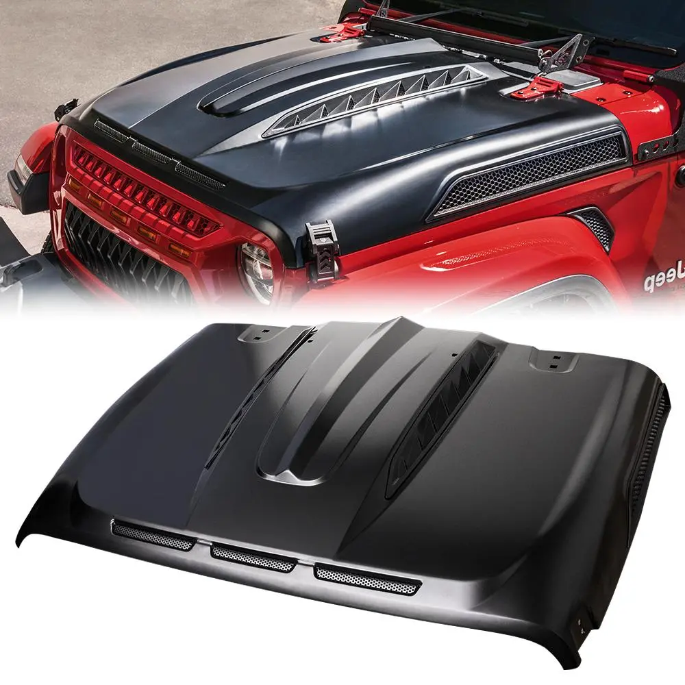 Trail Ops Heat Dispersion Hood To-Jl-Hd-005-B 1