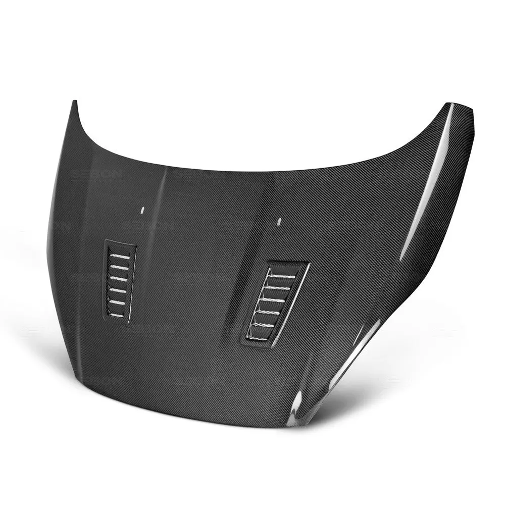 Anderson Composites Rs-Style Carbon Fiber Hood For 2014+ Ford Fiesta St 1
