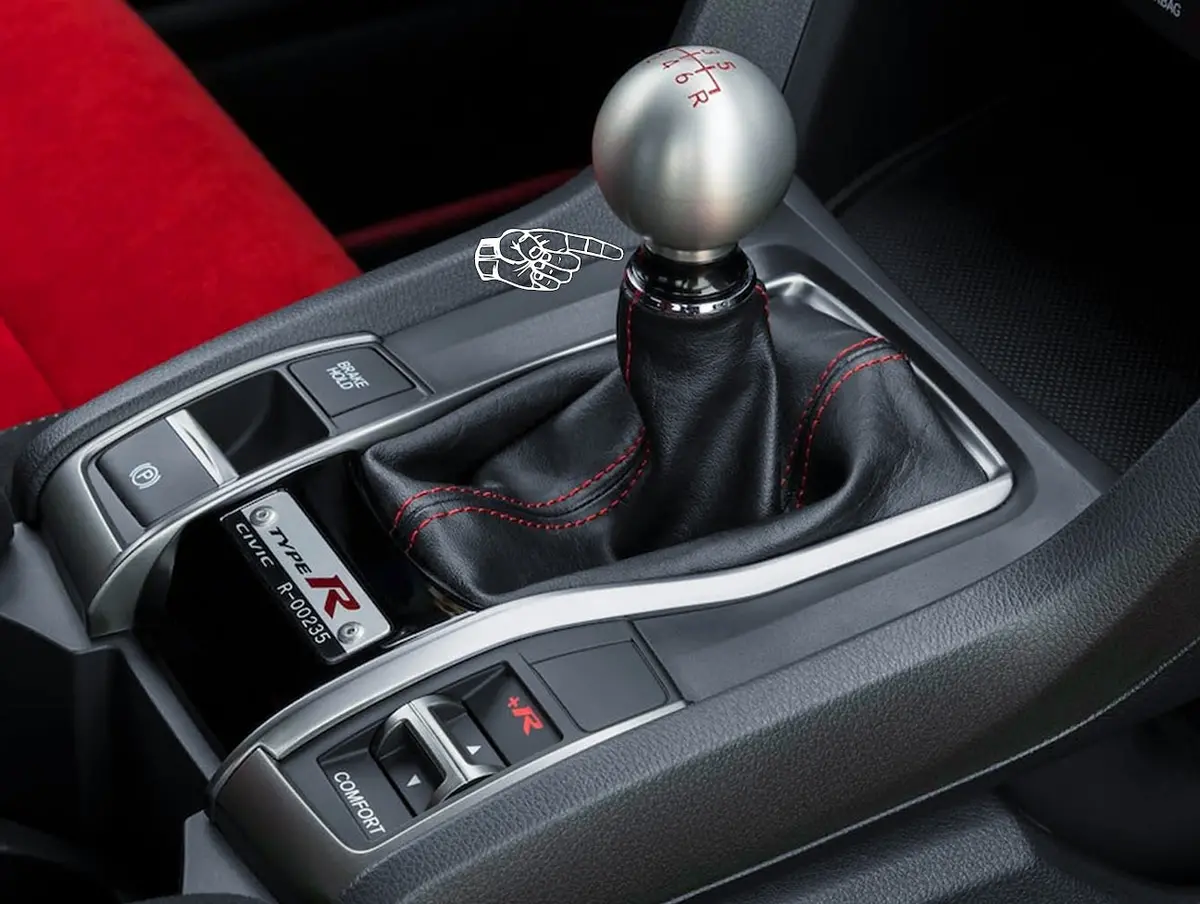Honda Shift Knob Flange Nut - 2017-2021 Civic Si / Type-R 1
