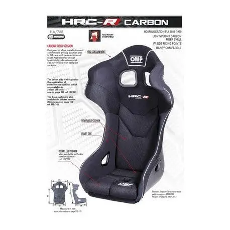 Hrc-D Tamaño De Asiento Negro M 1