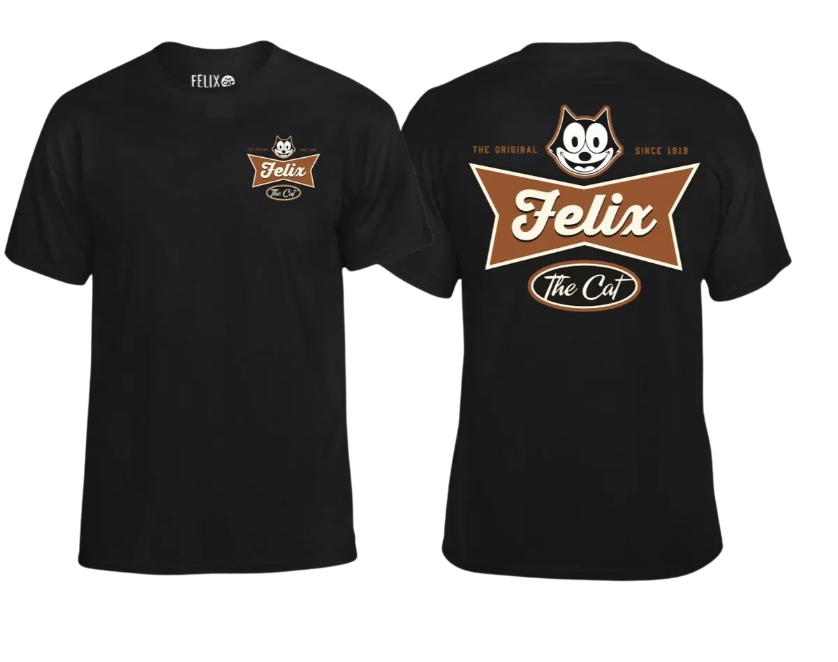Felix The Cat Old Bow Tie Tee 1