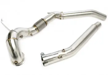 Downpipe Ta Technix Sin Catalizador Con Opf/2 Piezas, Compatible Con Audi, Seat, Skoda Y Vw - Mqb Ea888/ Generación 4 1
