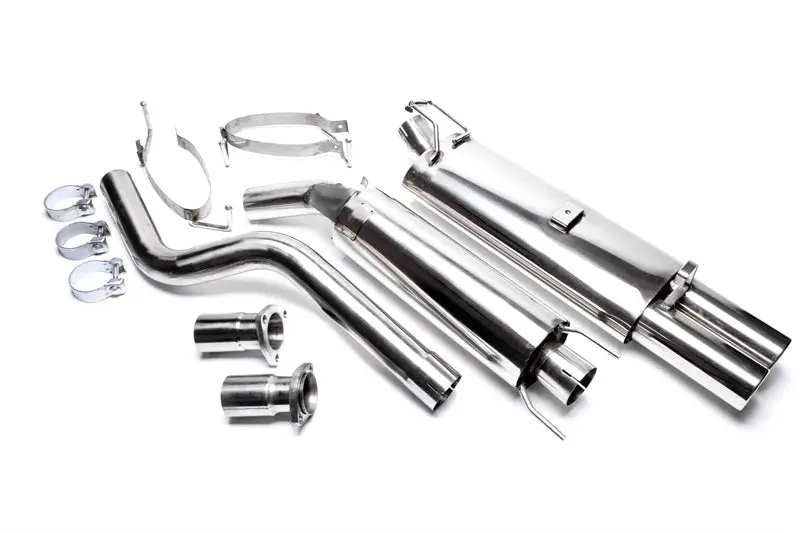 Sistema De Acero Inoxidable Ta Technix 2X76mm Adecuado Para Opel Astra F-Cc, Kadett E-Cc, Kadett E Cabriolet 1