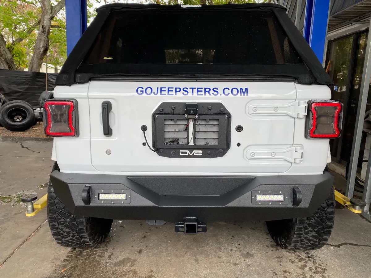 Trail Ops Smoked Led Tail Light Jeep Wrangler Jl/Jlu 1