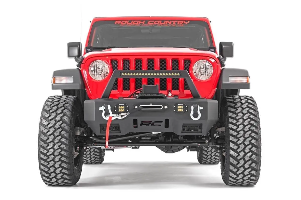 Rough Country 3.5 Inch Lift Kit | C/A Drop | Stage 1 | Jeep Wrangler Jl 4Wd (21-23) 1