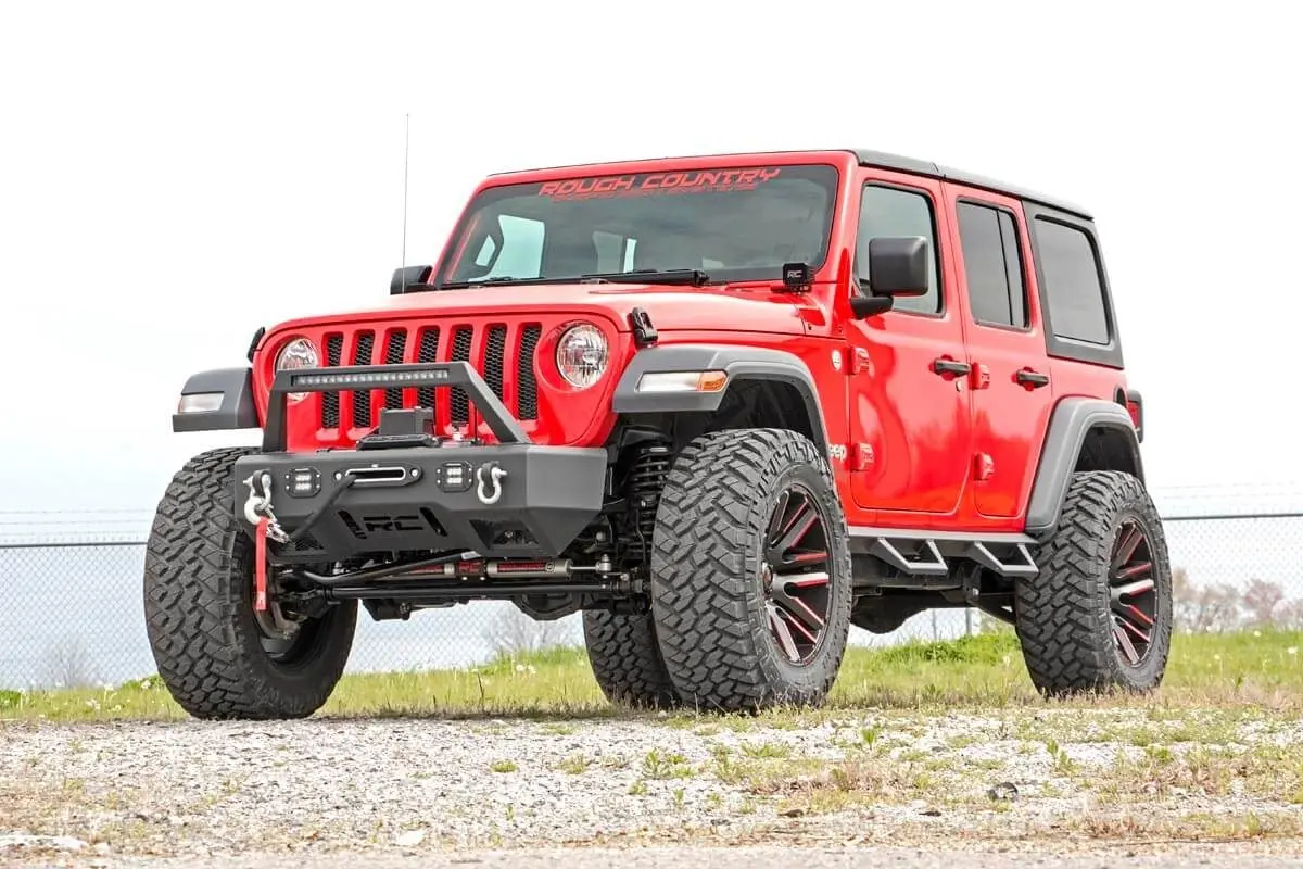 Contoured Drop Steps | 4 Door | Jeep Wrangler Jl (21-25)/Wrangler Unlimited (18-26) 1