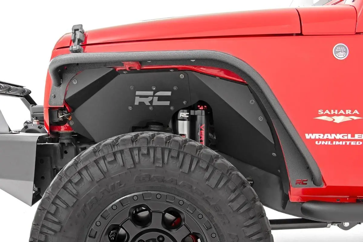 Flat Fender Flare Steel | Jeep Wrangler Jk (2007-2018) 1