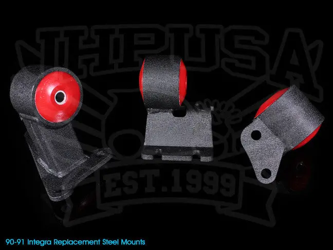 Innovative Steel Replacement Engine Mount Kit - 90-91 Integra / 92-93 Integra Gsr 1